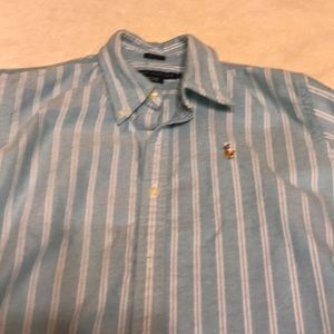 Ralph Lauren Button Down Shirt Slim Fit Size 6